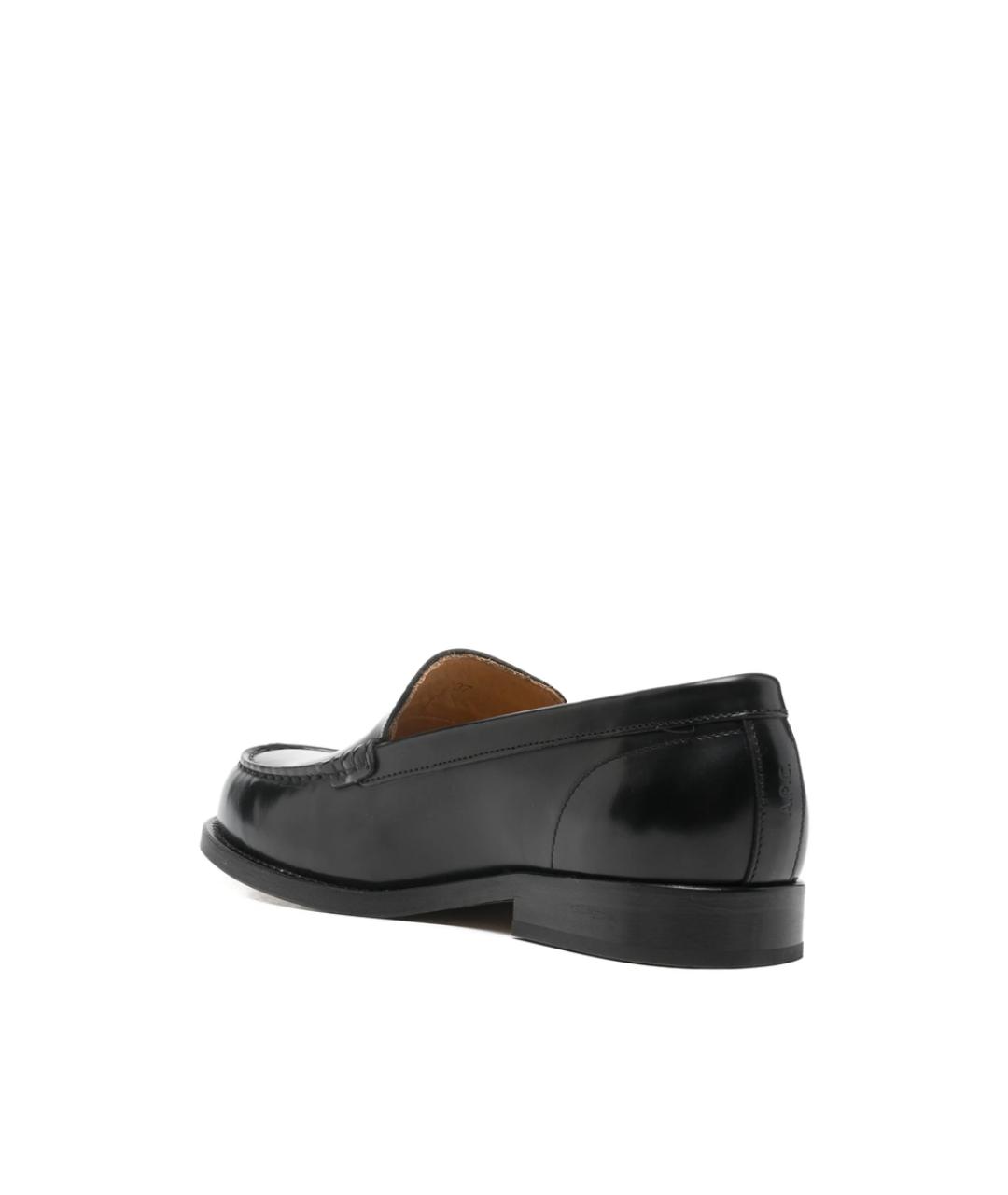 A.P.C. Черные кожаные лоферы, фото 4