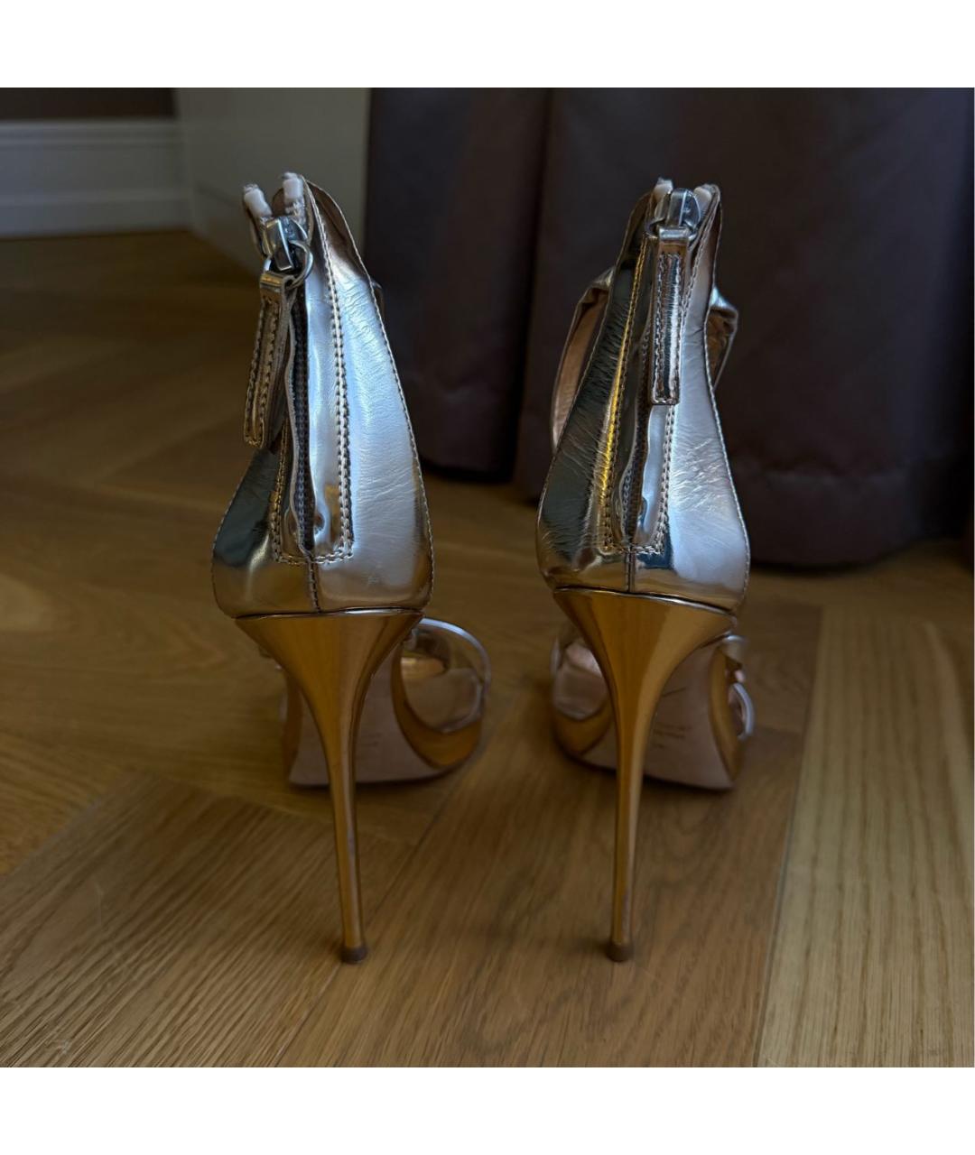 GIUSEPPE ZANOTTI DESIGN Кожаные босоножки, фото 2