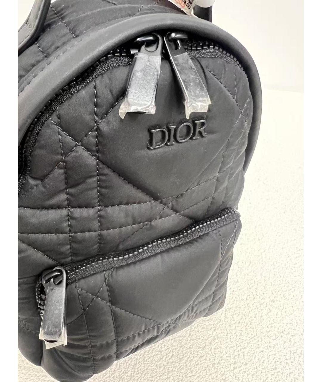 CHRISTIAN DIOR Черный рюкзак, фото 4