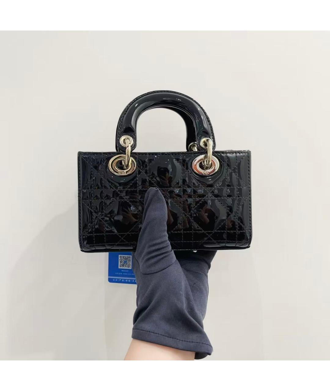 CHRISTIAN DIOR Черная сумка через плечо, фото 3