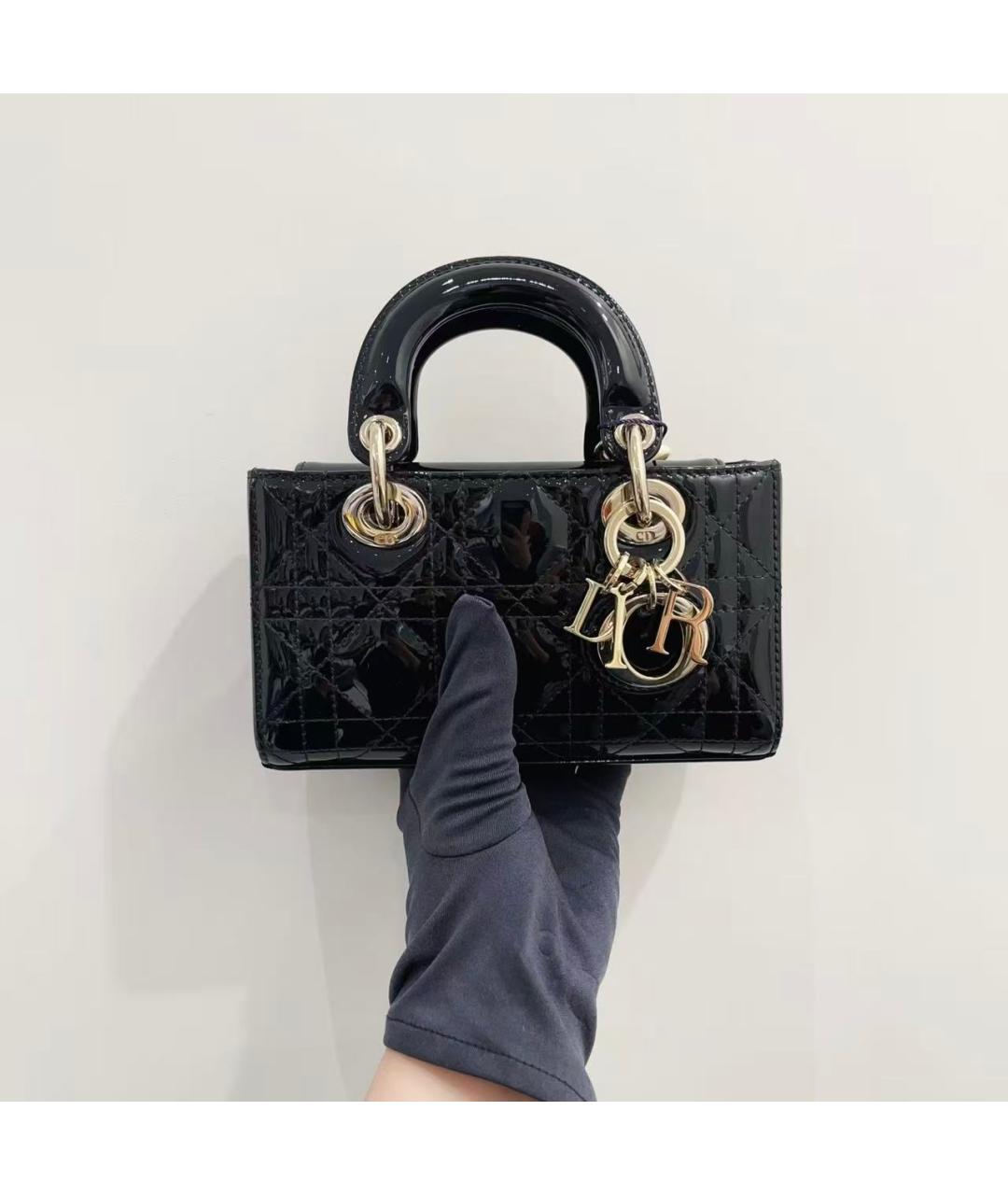 CHRISTIAN DIOR Черная сумка через плечо, фото 2