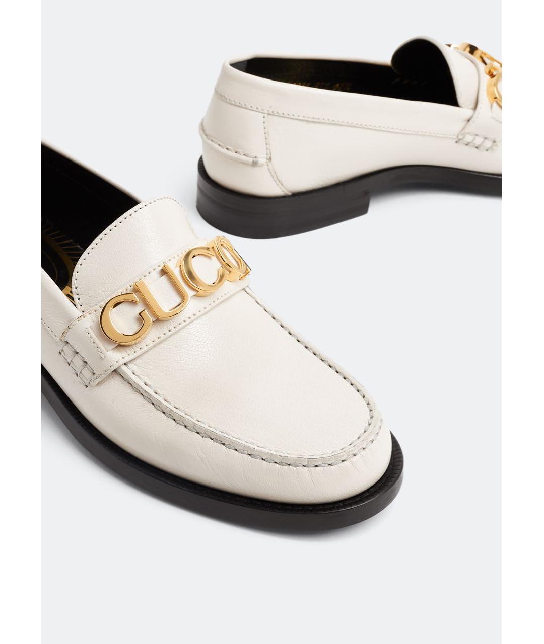 GUCCI Кожаные лоферы, фото 2
