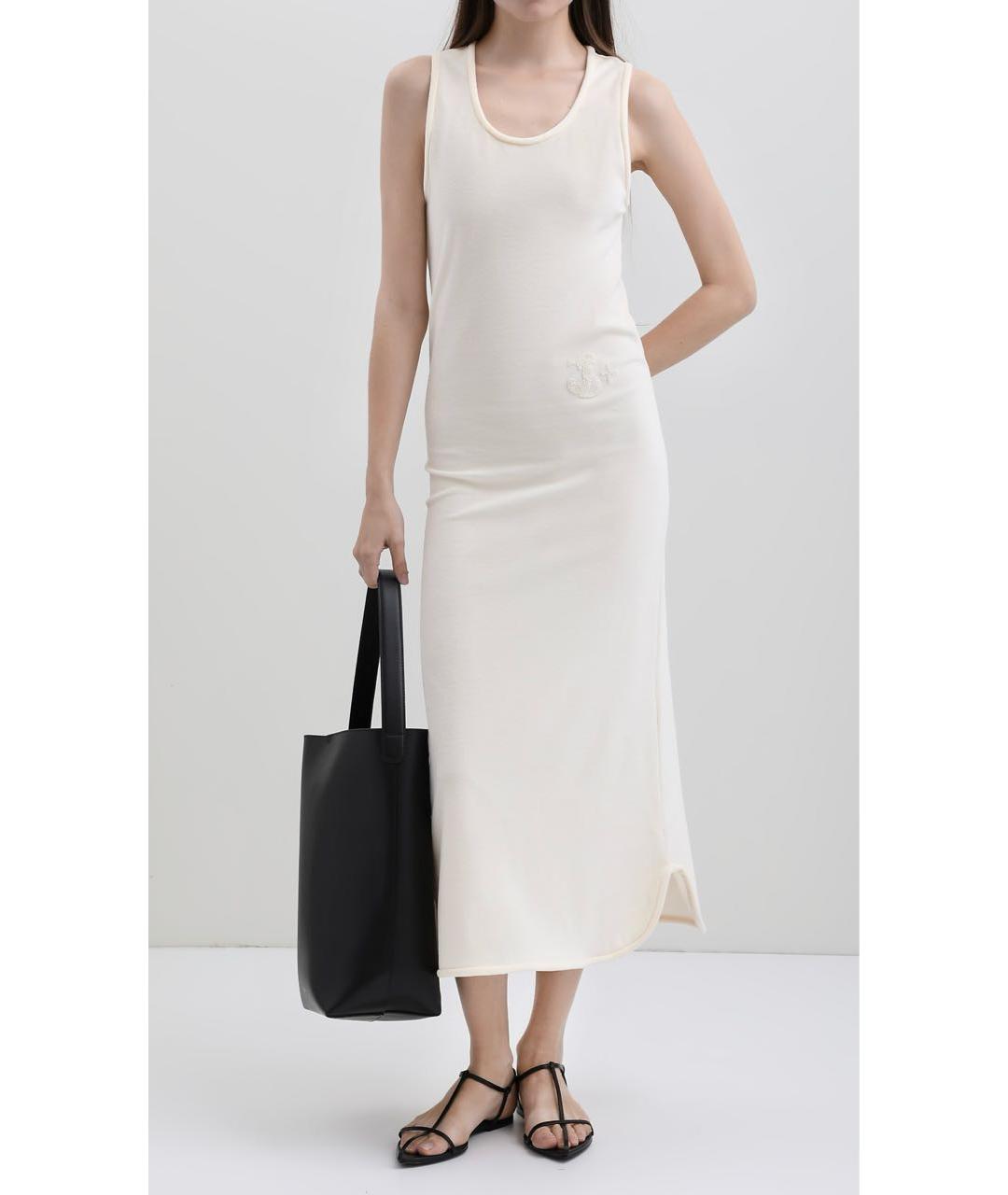 JIL SANDER Хлопковое повседневное платье, фото 3