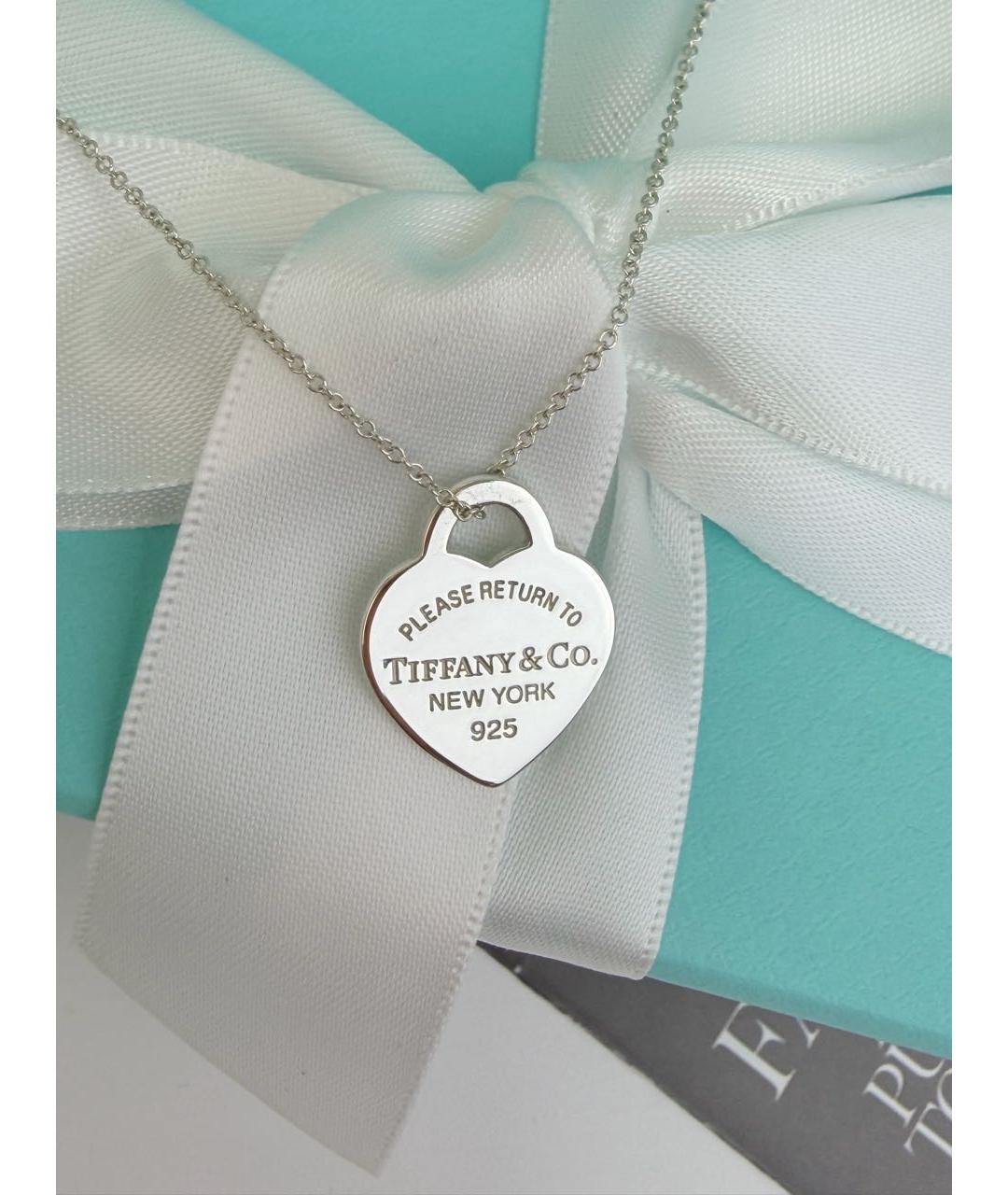 TIFFANY&CO Белое серебряное колье, фото 4