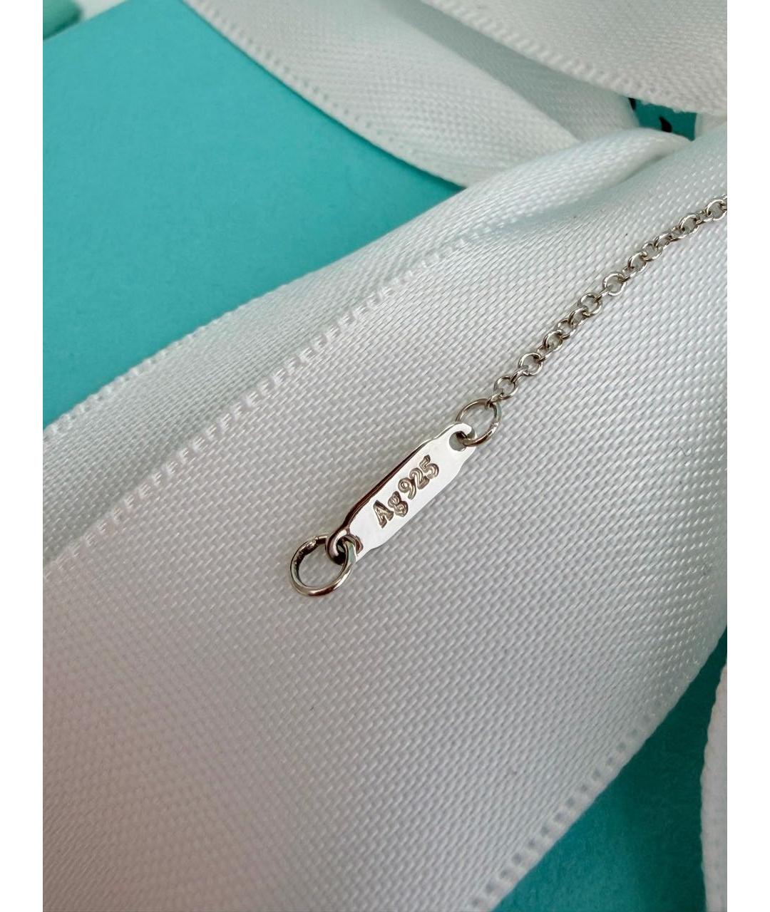 TIFFANY&CO Белое серебряное колье, фото 6