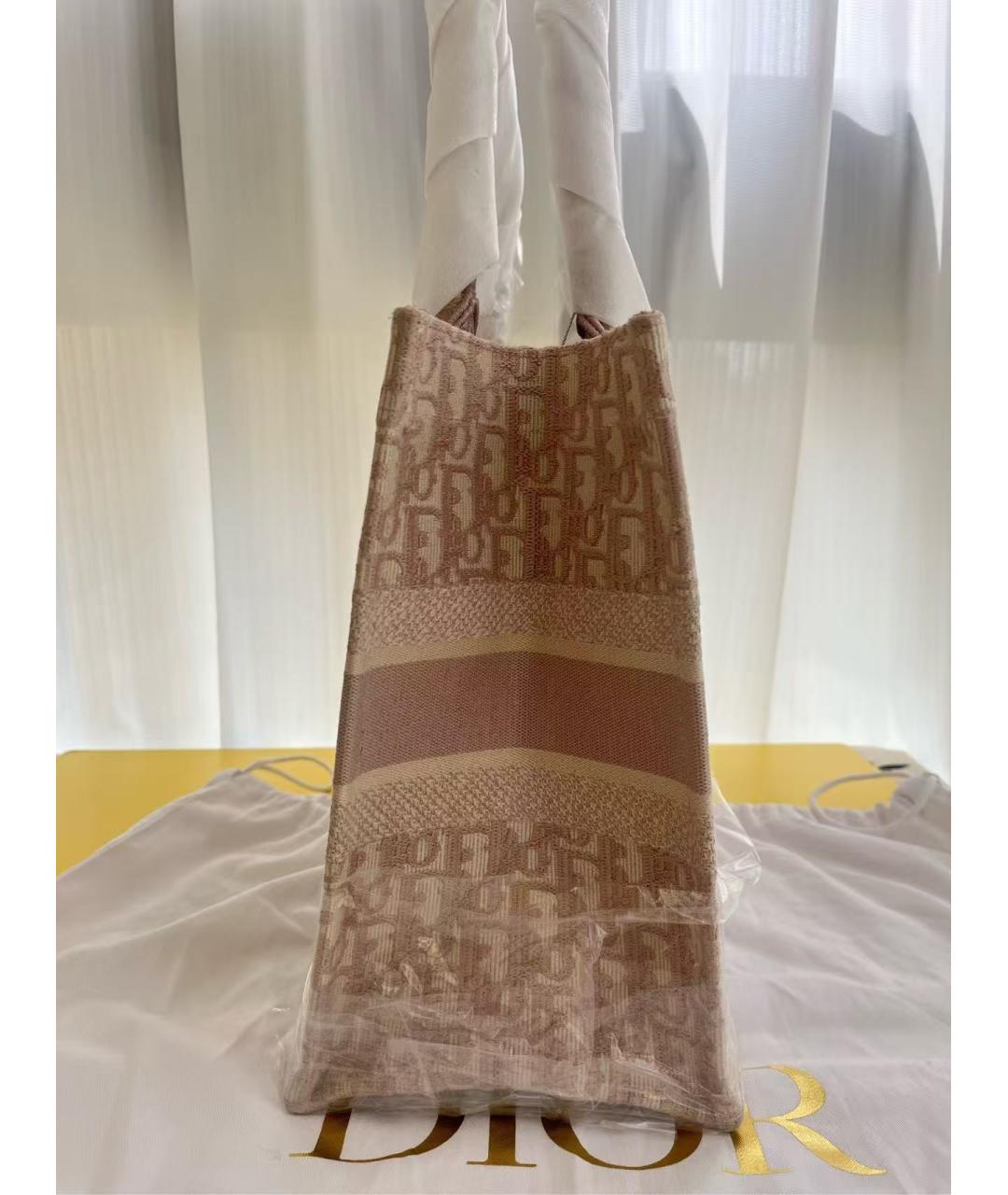 CHRISTIAN DIOR Розовая сумка тоут, фото 4