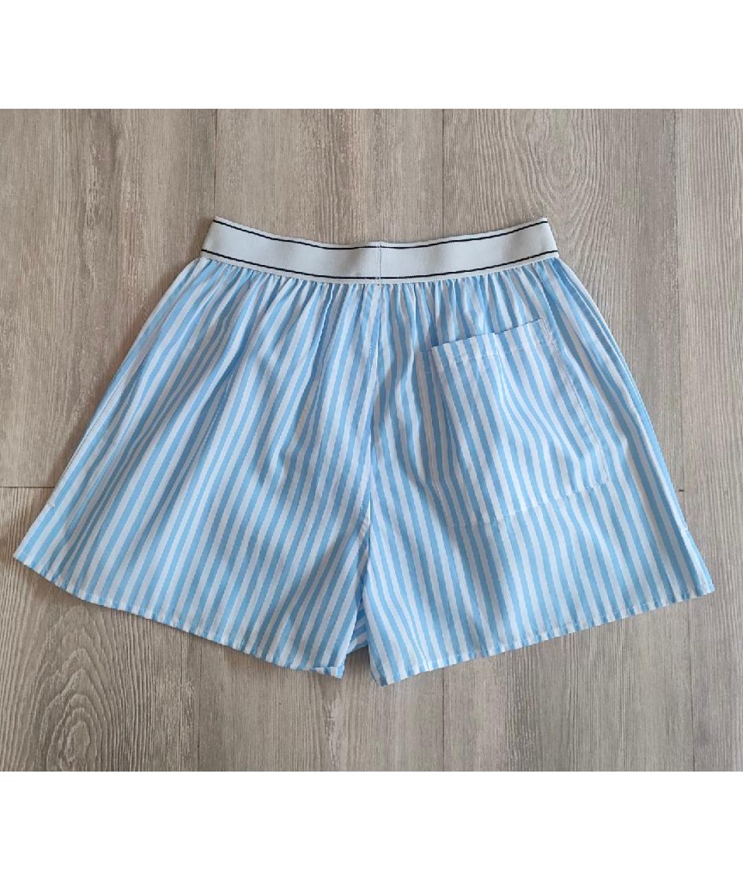 SPORTY AND RICH Голубой хлопковый костюм с брюками, фото 6