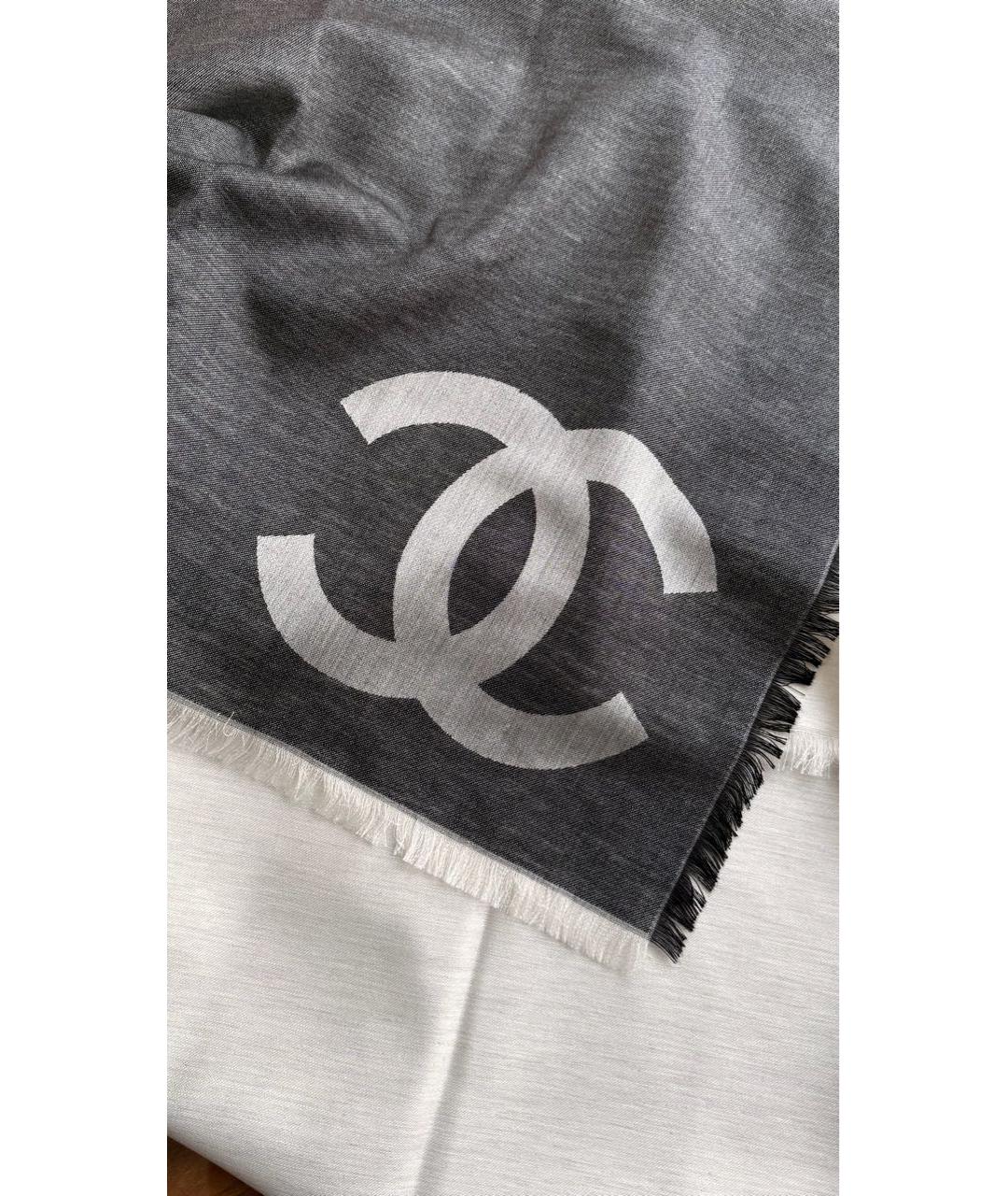 CHANEL Шелковый платок, фото 3