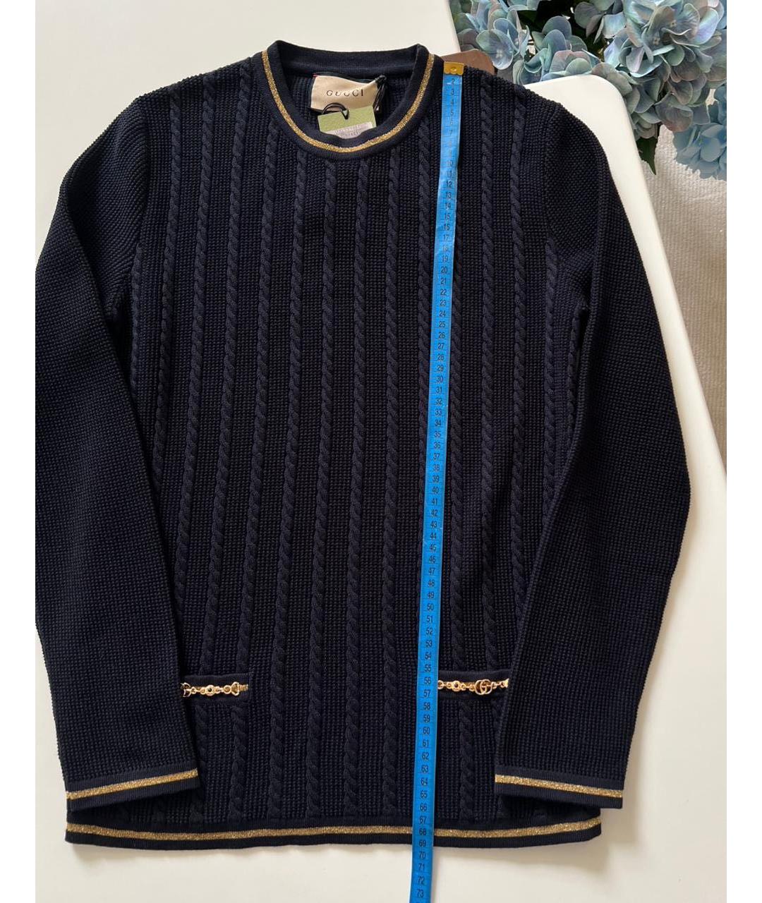 GUCCI Хлопковый джемпер / свитер, фото 5