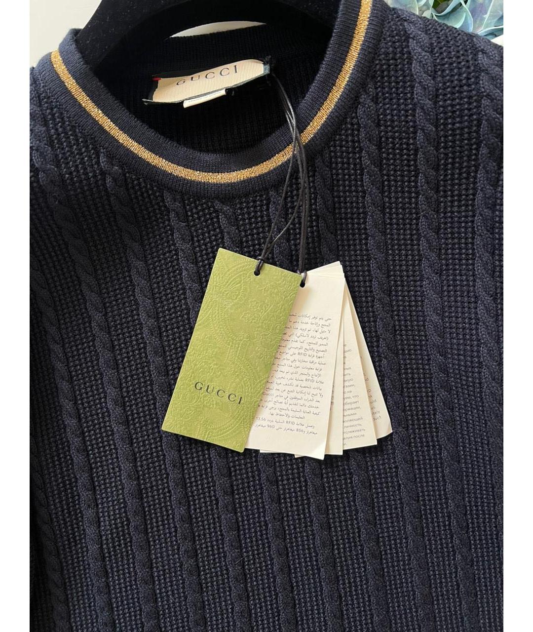 GUCCI Хлопковый джемпер / свитер, фото 4