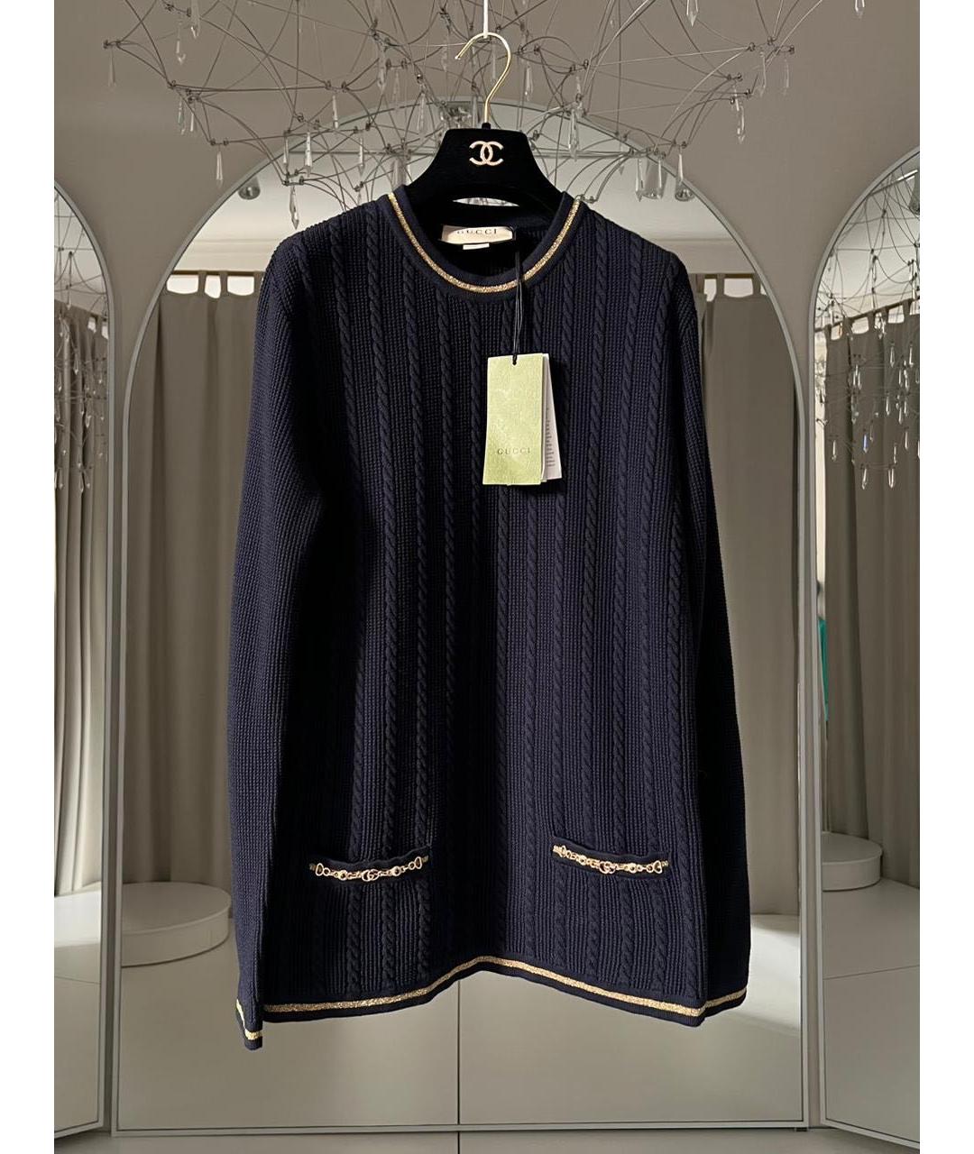 GUCCI Хлопковый джемпер / свитер, фото 9