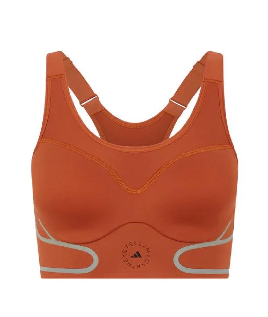ADIDAS BY STELLA MCCARTNEY Оранжевая майка, фото 1