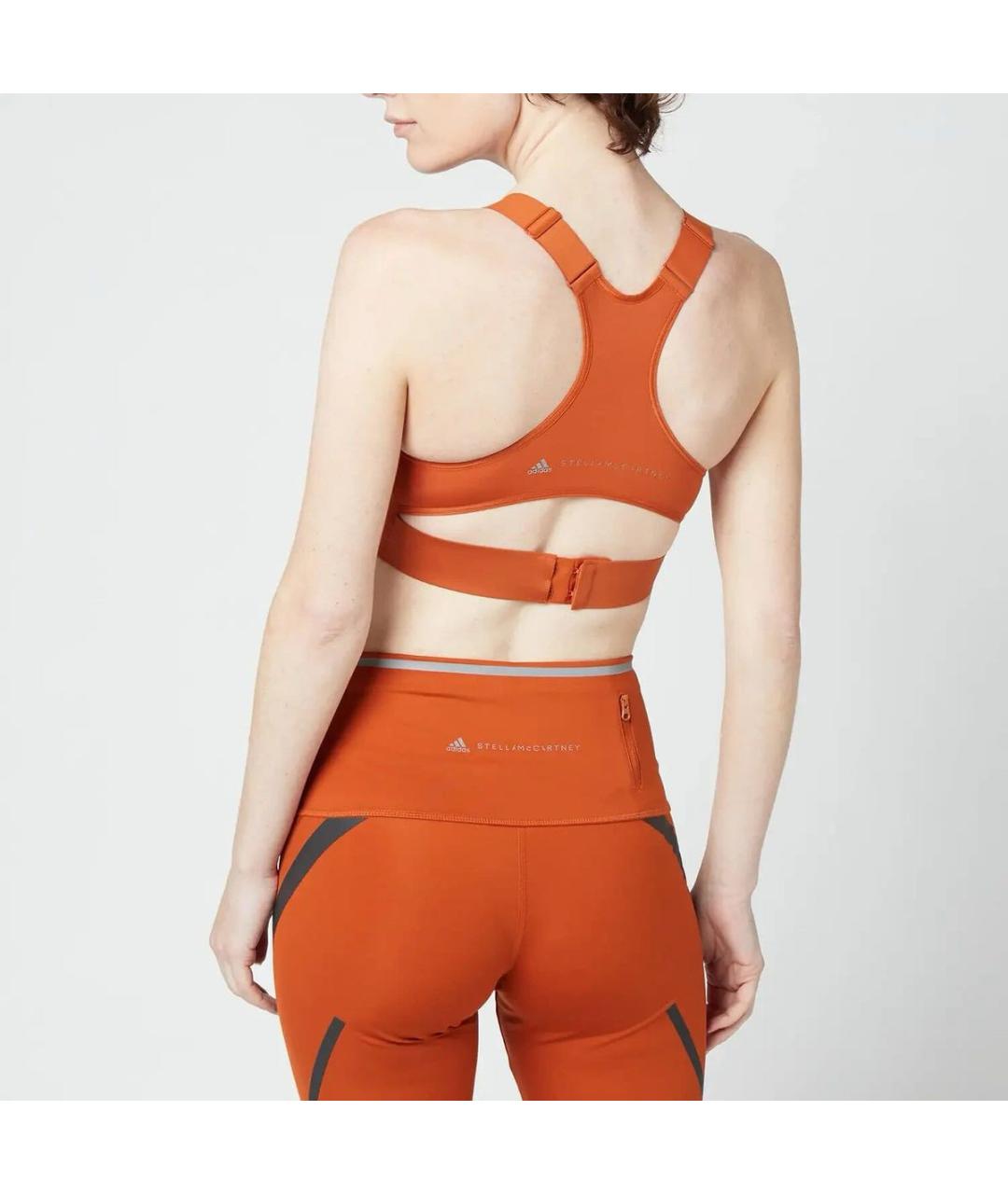 ADIDAS BY STELLA MCCARTNEY Оранжевая майка, фото 7