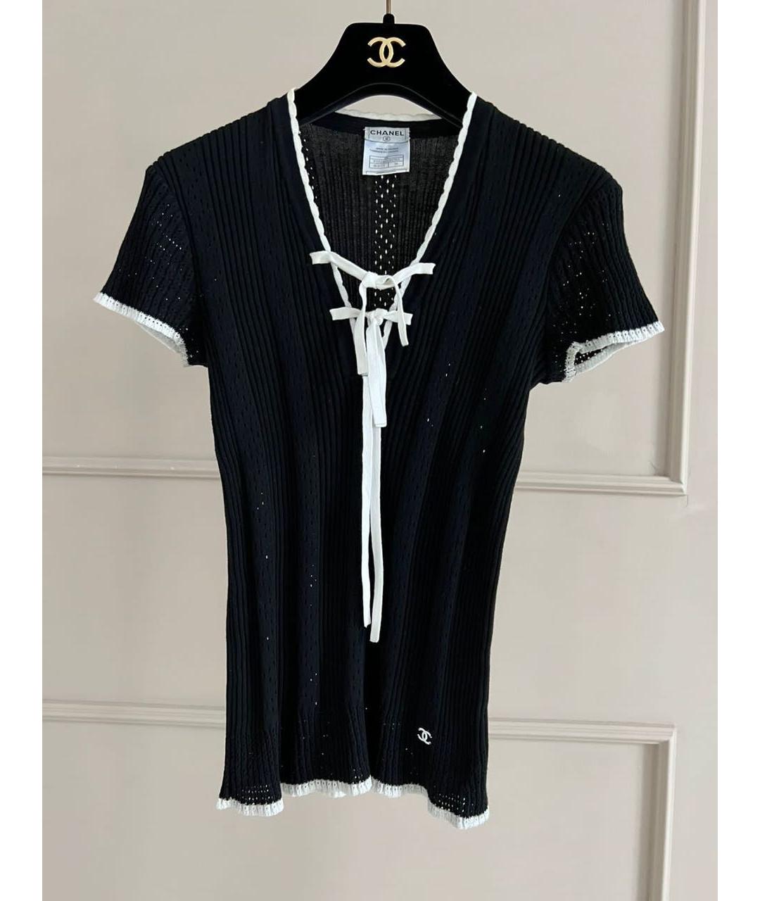 CHANEL Черная футболка, фото 9