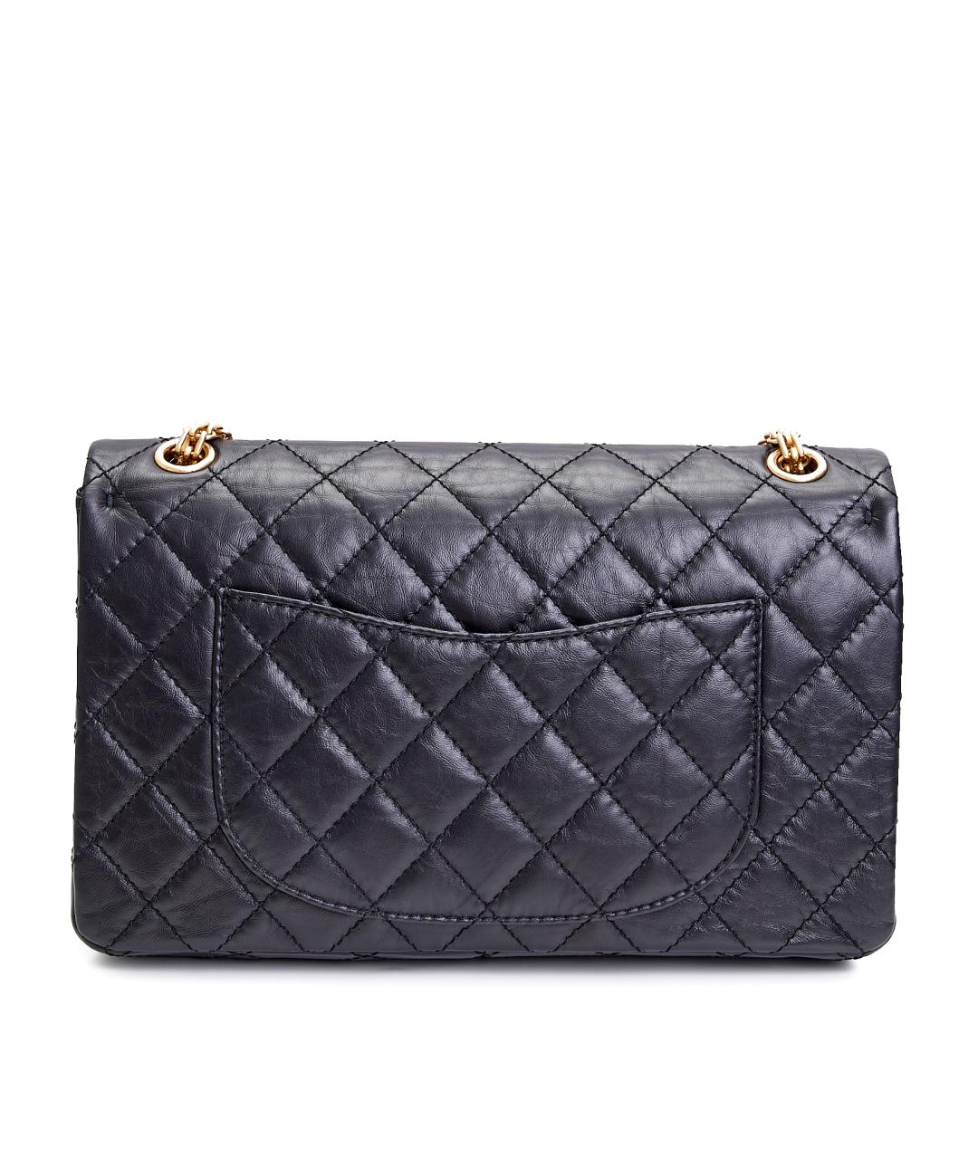 CHANEL Черная кожаная сумка через плечо, фото 3