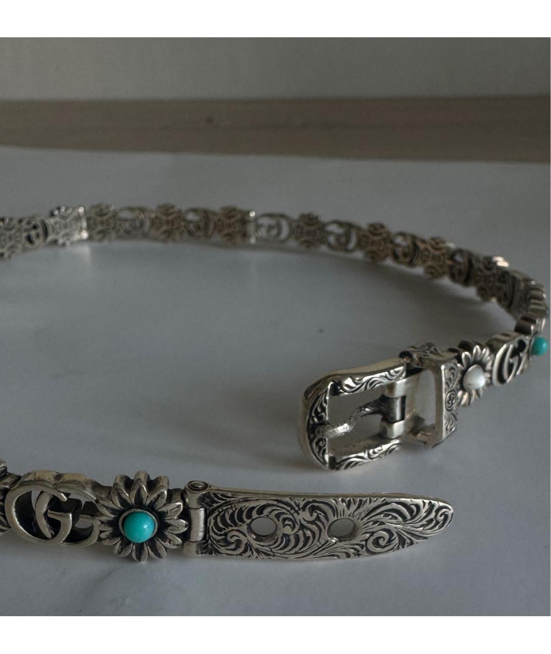 GUCCI Серебряный чокер, фото 5