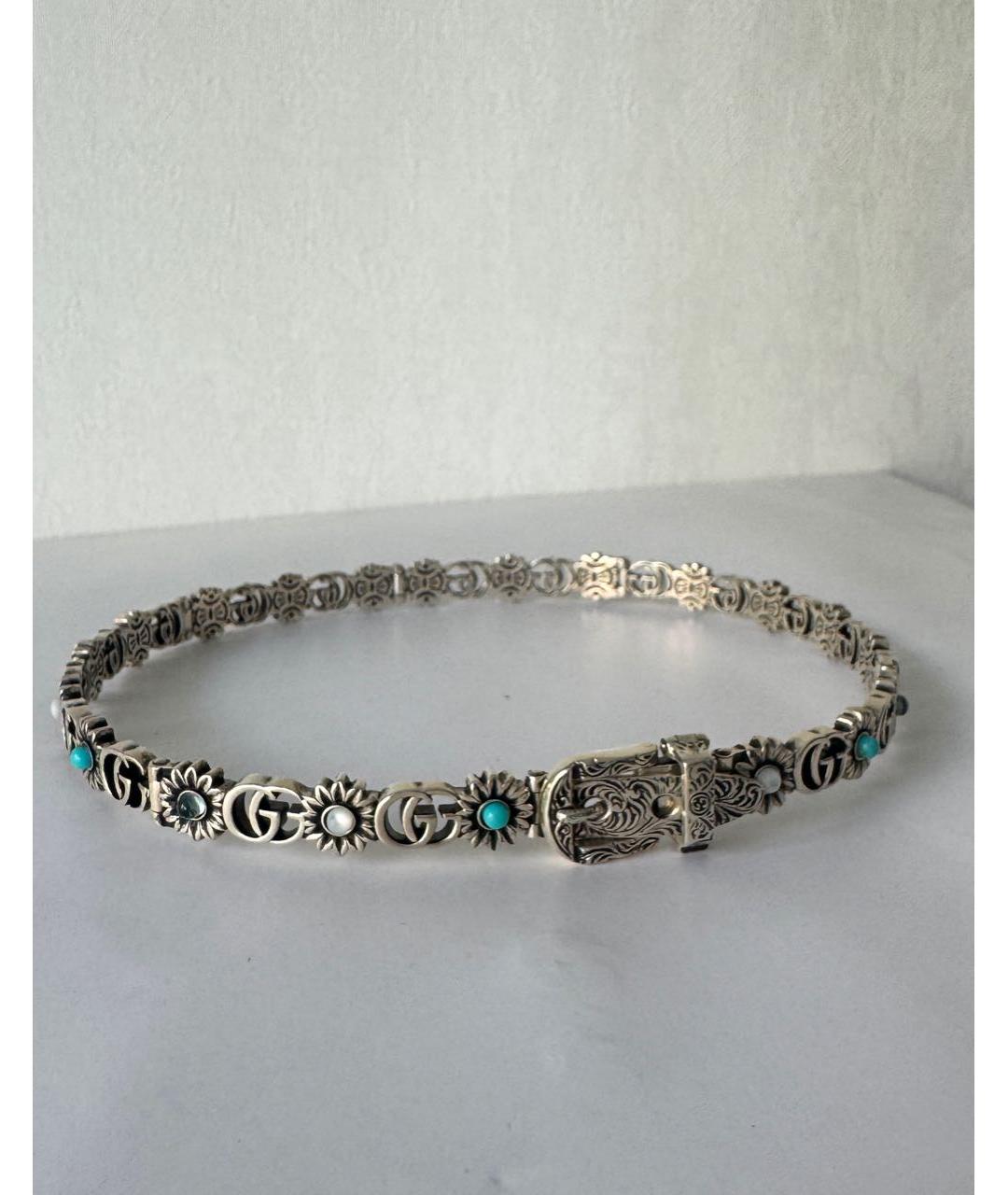 GUCCI Серебряный чокер, фото 1