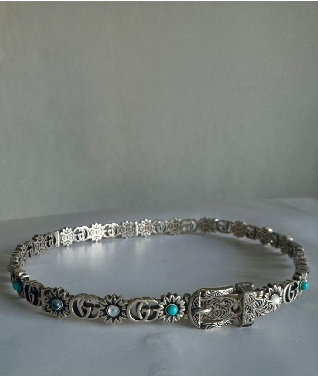 GUCCI Серебряный чокер, фото 2