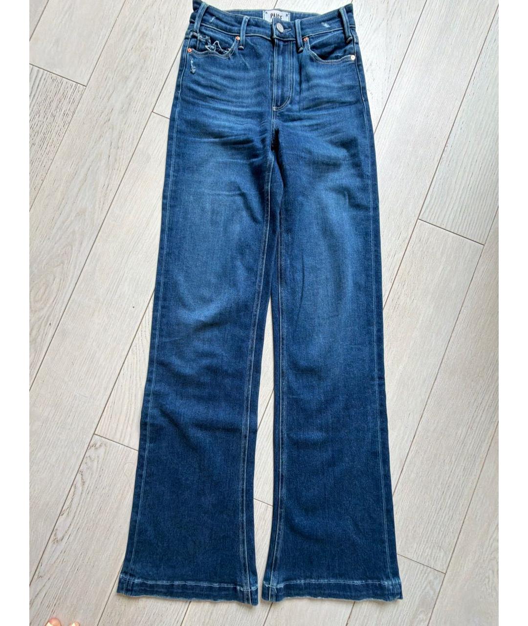 PAIGE Синие джинсы клеш, фото 1