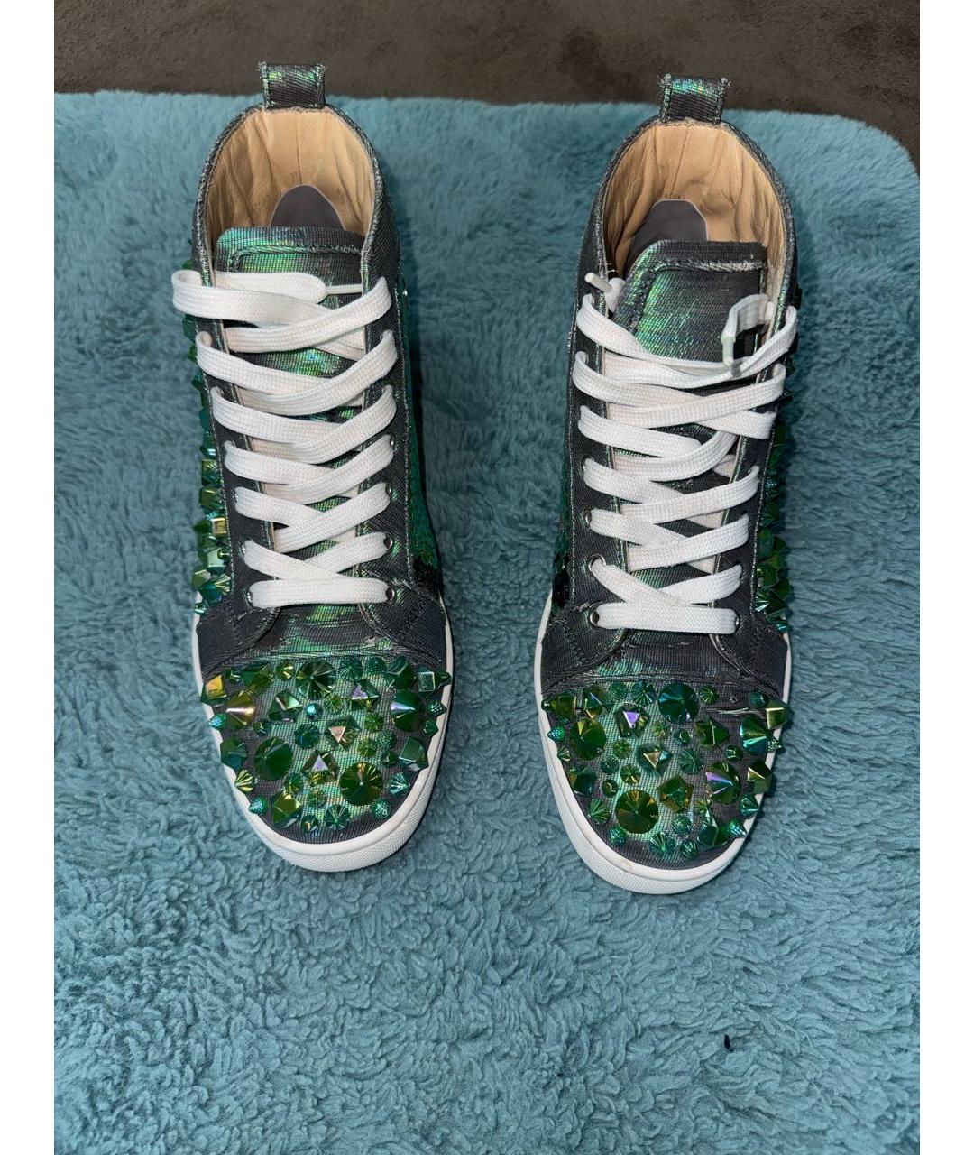 CHRISTIAN LOUBOUTIN Мульти высокие кроссовки / кеды, фото 3