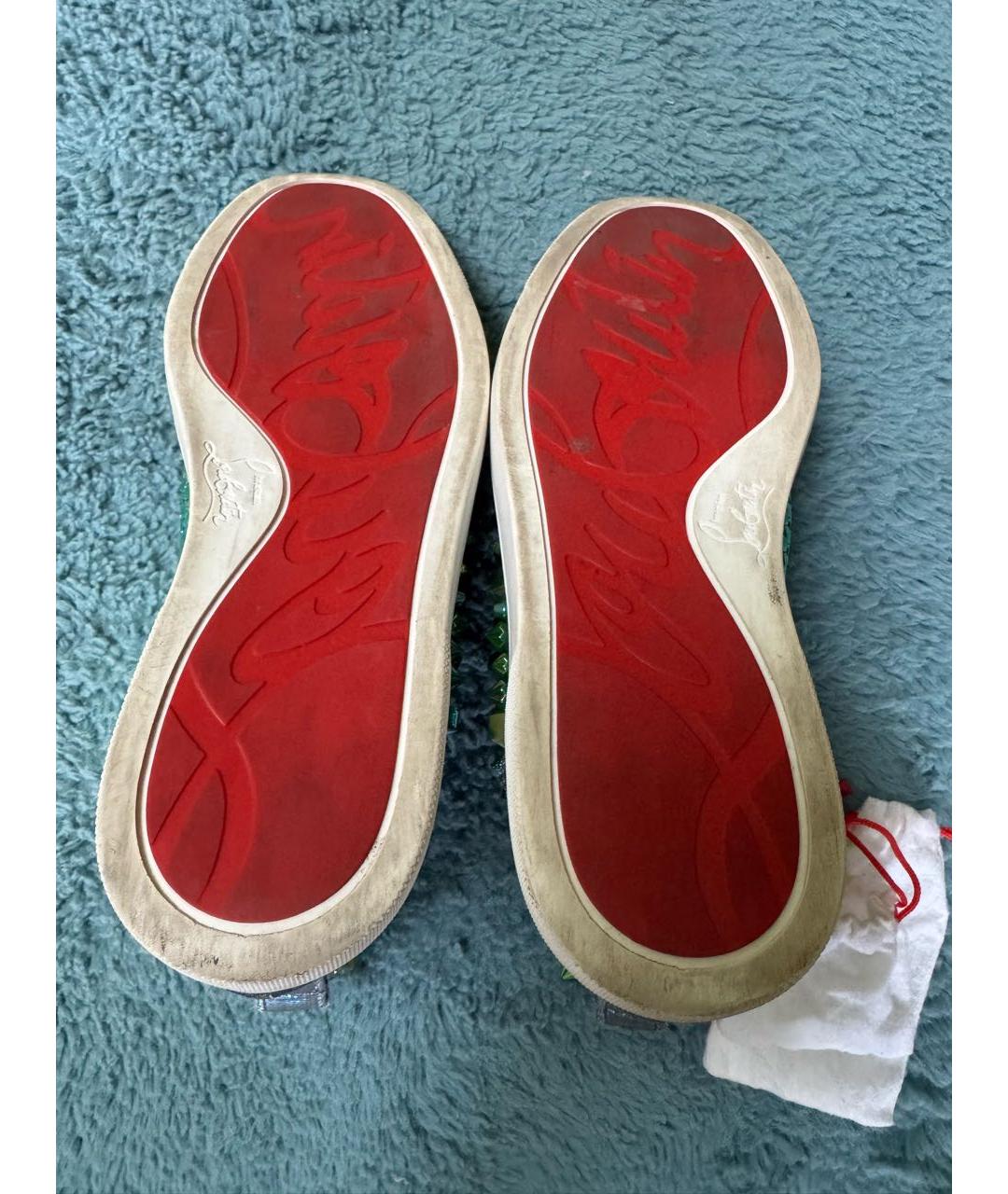 CHRISTIAN LOUBOUTIN Мульти высокие кроссовки / кеды, фото 6