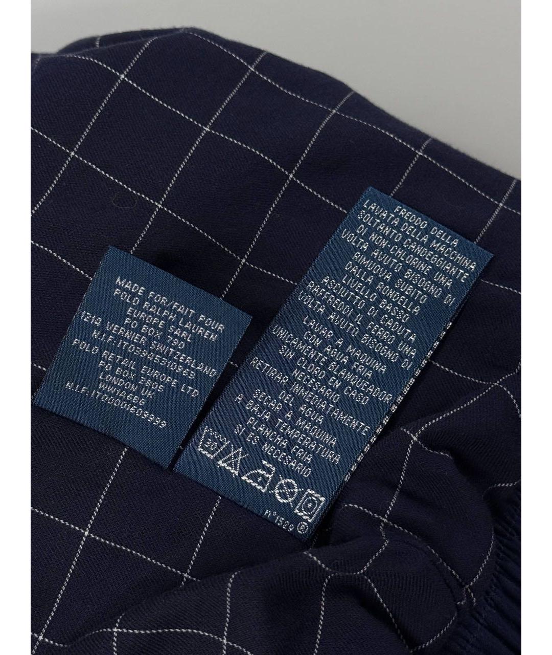 POLO RALPH LAUREN Синяя полиэстеровая куртка, фото 6