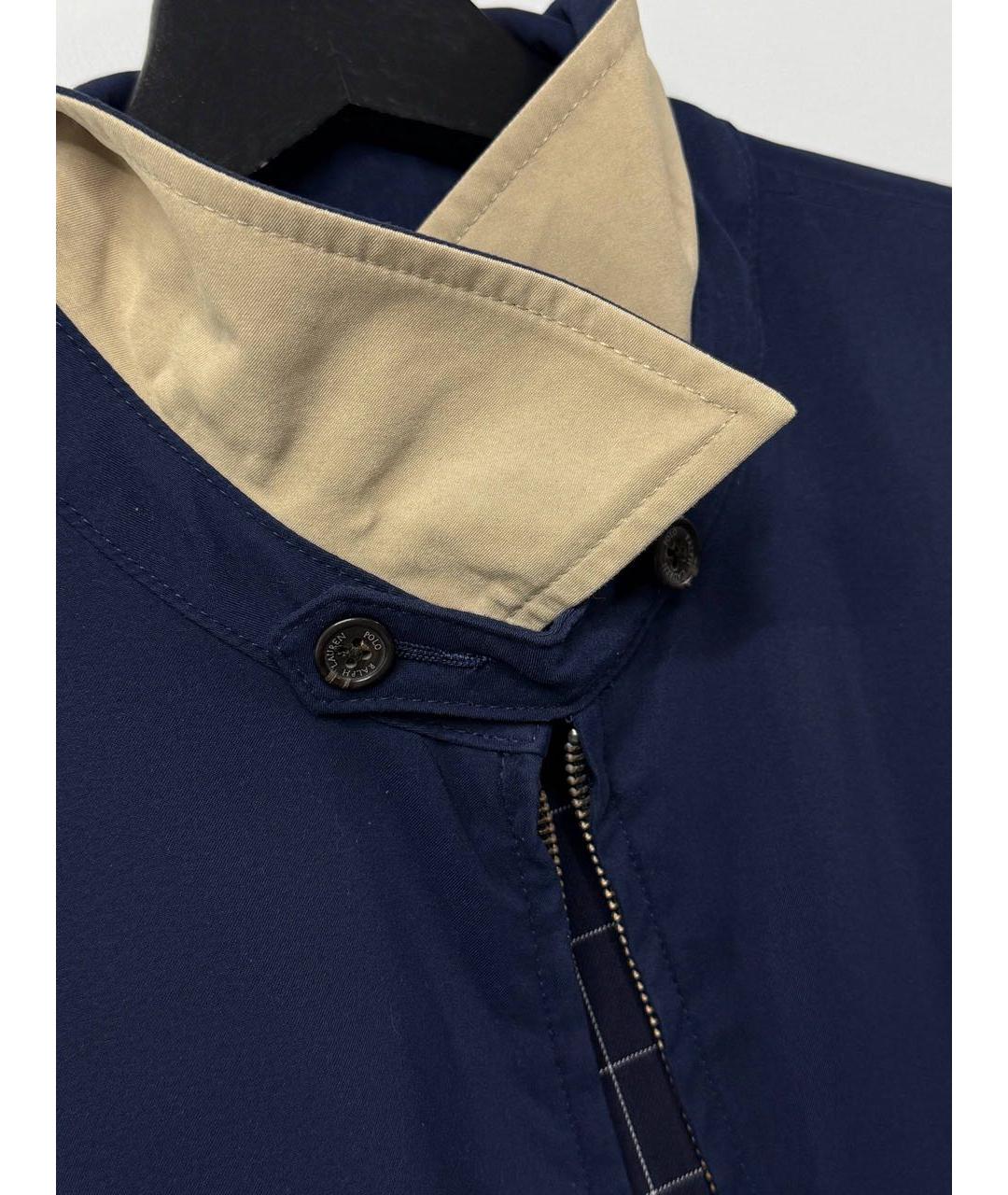POLO RALPH LAUREN Синяя полиэстеровая куртка, фото 3
