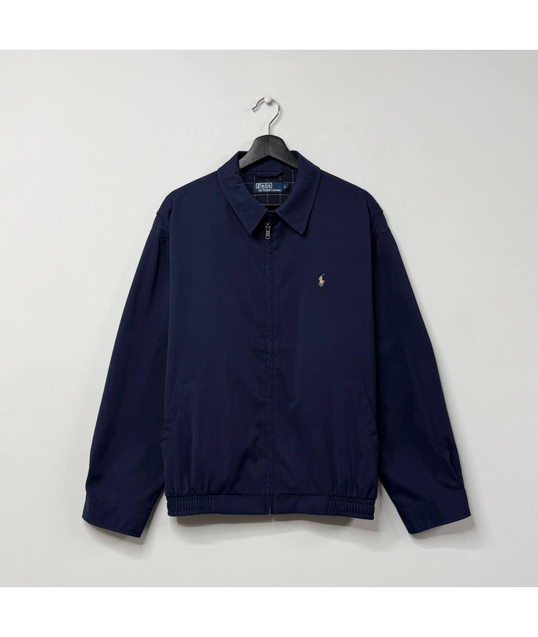 POLO RALPH LAUREN Синяя полиэстеровая куртка, фото 1