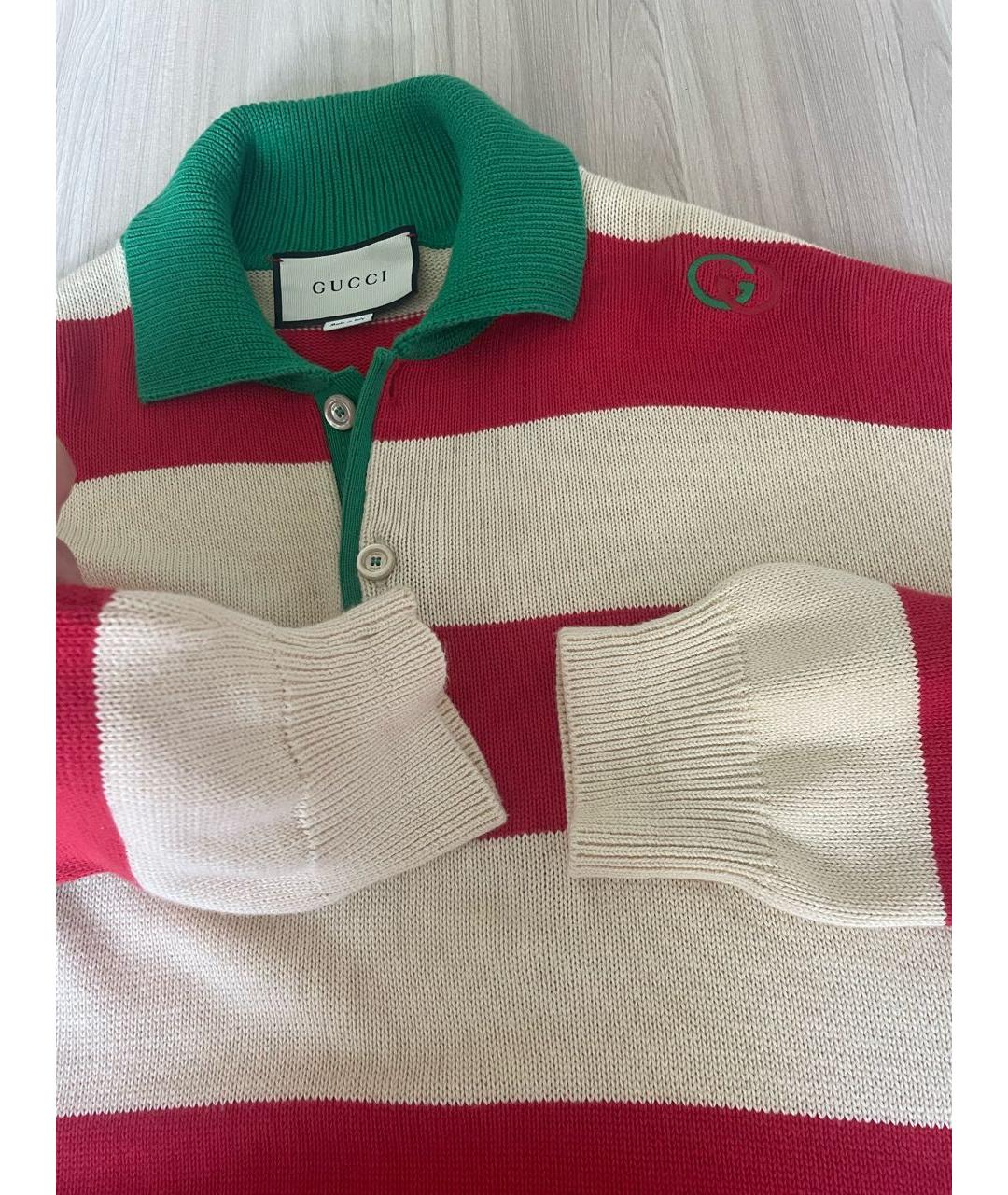 GUCCI Хлопковый джемпер / свитер, фото 5