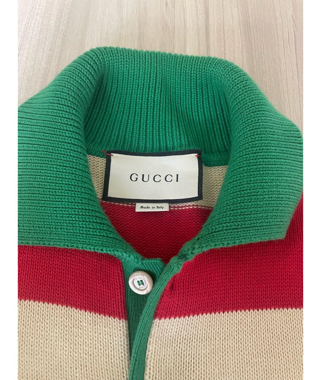 GUCCI Хлопковый джемпер / свитер, фото 3