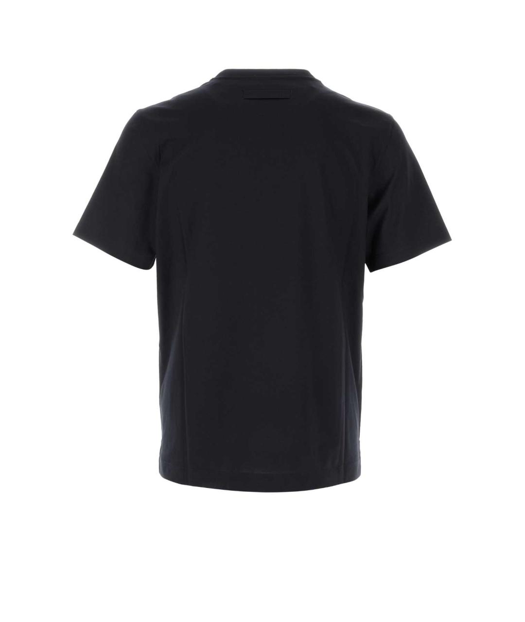 ZEGNA Синяя хлопковая футболка, фото 2