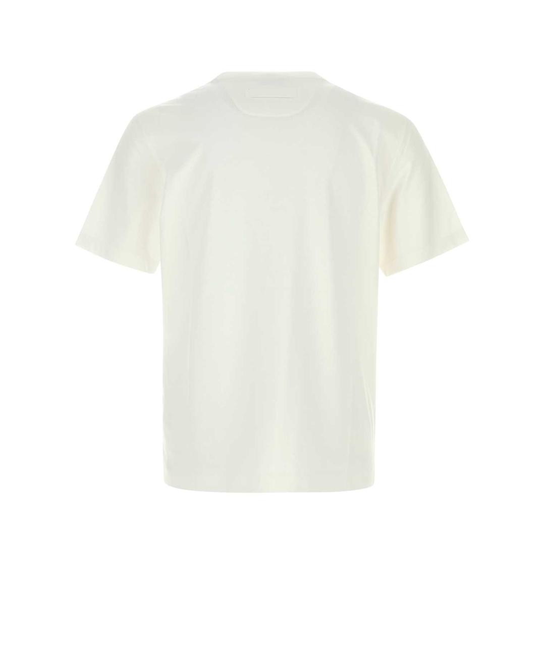 ZEGNA Белая хлопковая футболка, фото 2