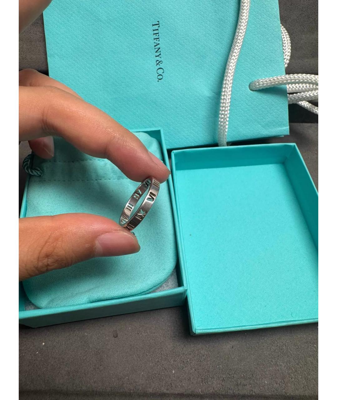 TIFFANY&CO Серебряное серебряное кольцо, фото 2
