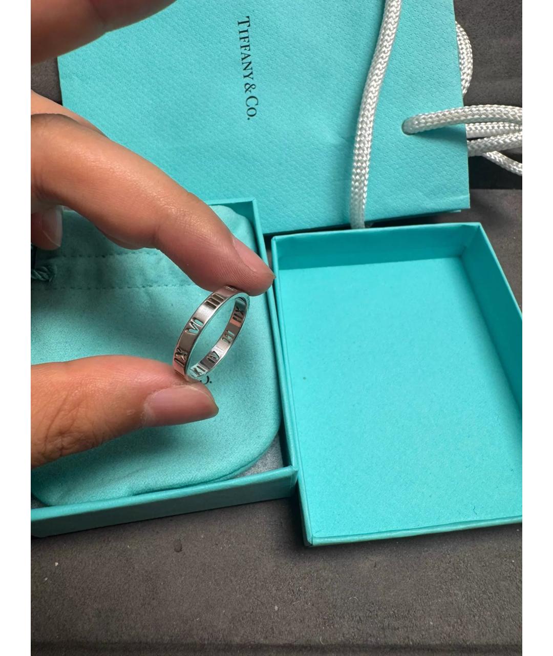 TIFFANY&CO Серебряное серебряное кольцо, фото 3