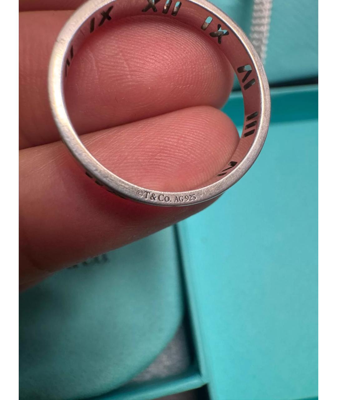 TIFFANY&CO Серебряное серебряное кольцо, фото 6