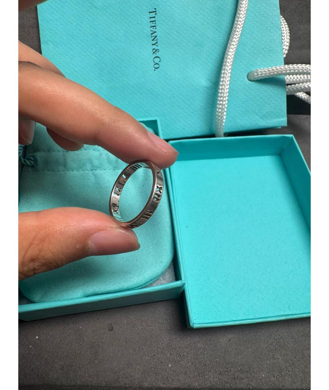 TIFFANY&CO Серебряное серебряное кольцо, фото 4