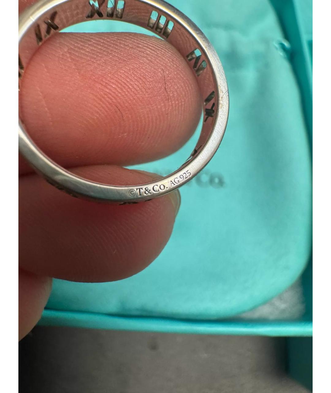 TIFFANY&CO Серебряное серебряное кольцо, фото 6