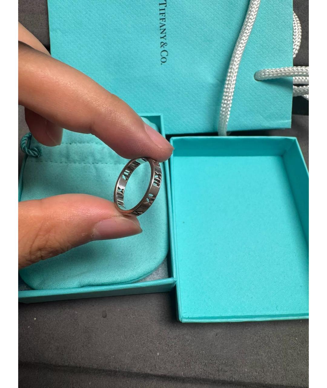 TIFFANY&CO Серебряное серебряное кольцо, фото 4