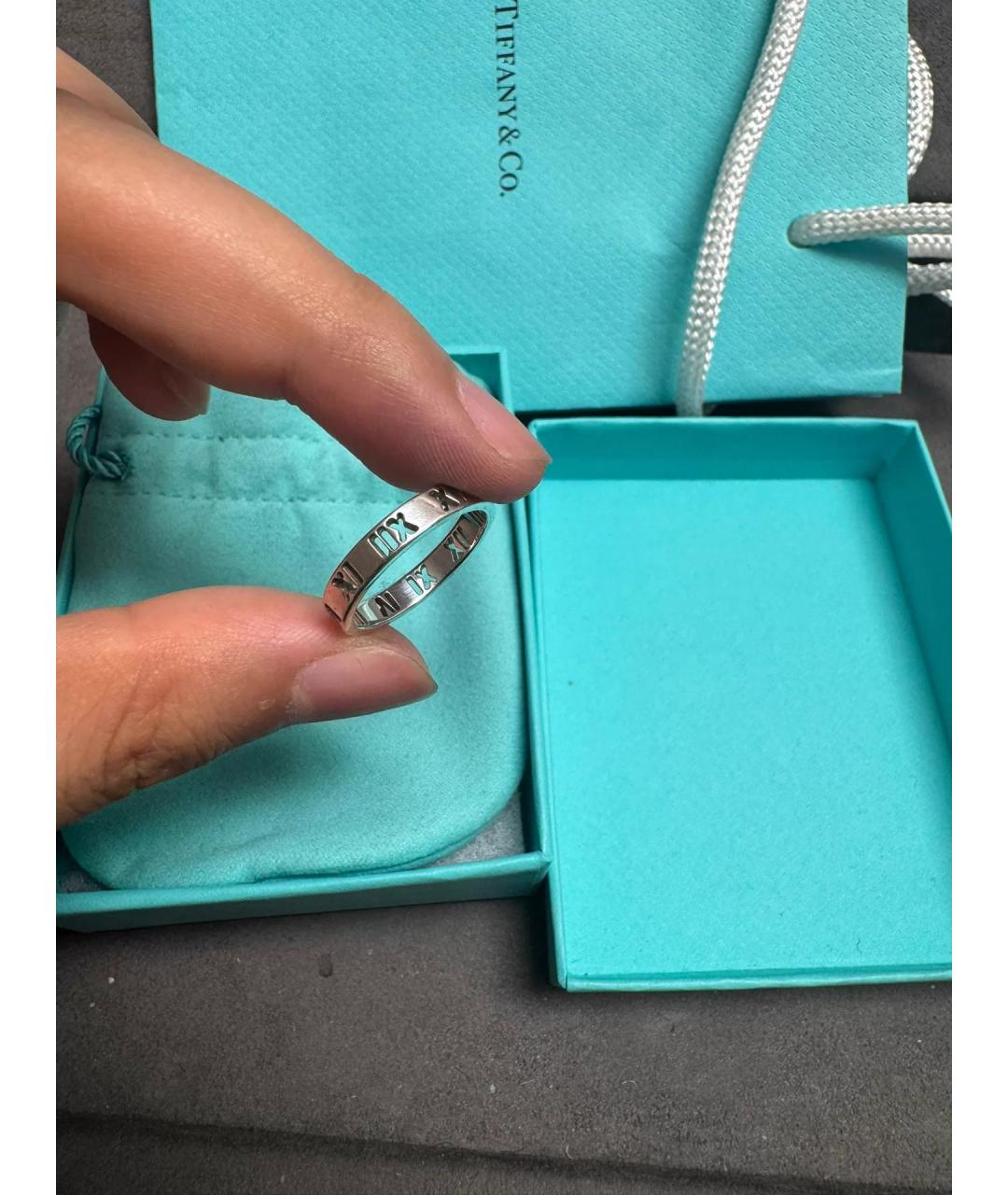 TIFFANY&CO Серебряное серебряное кольцо, фото 5