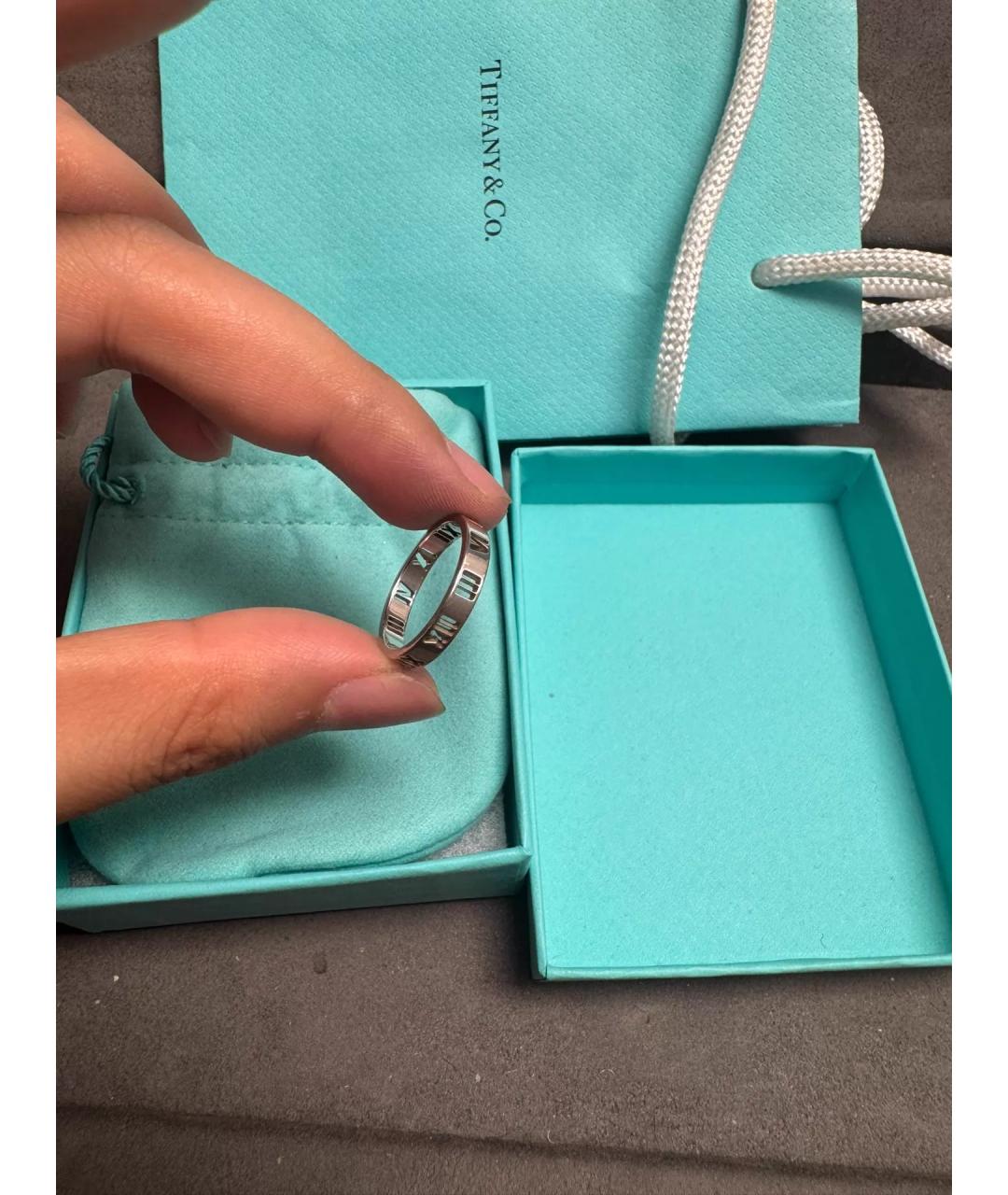 TIFFANY&CO Серебряное серебряное кольцо, фото 2