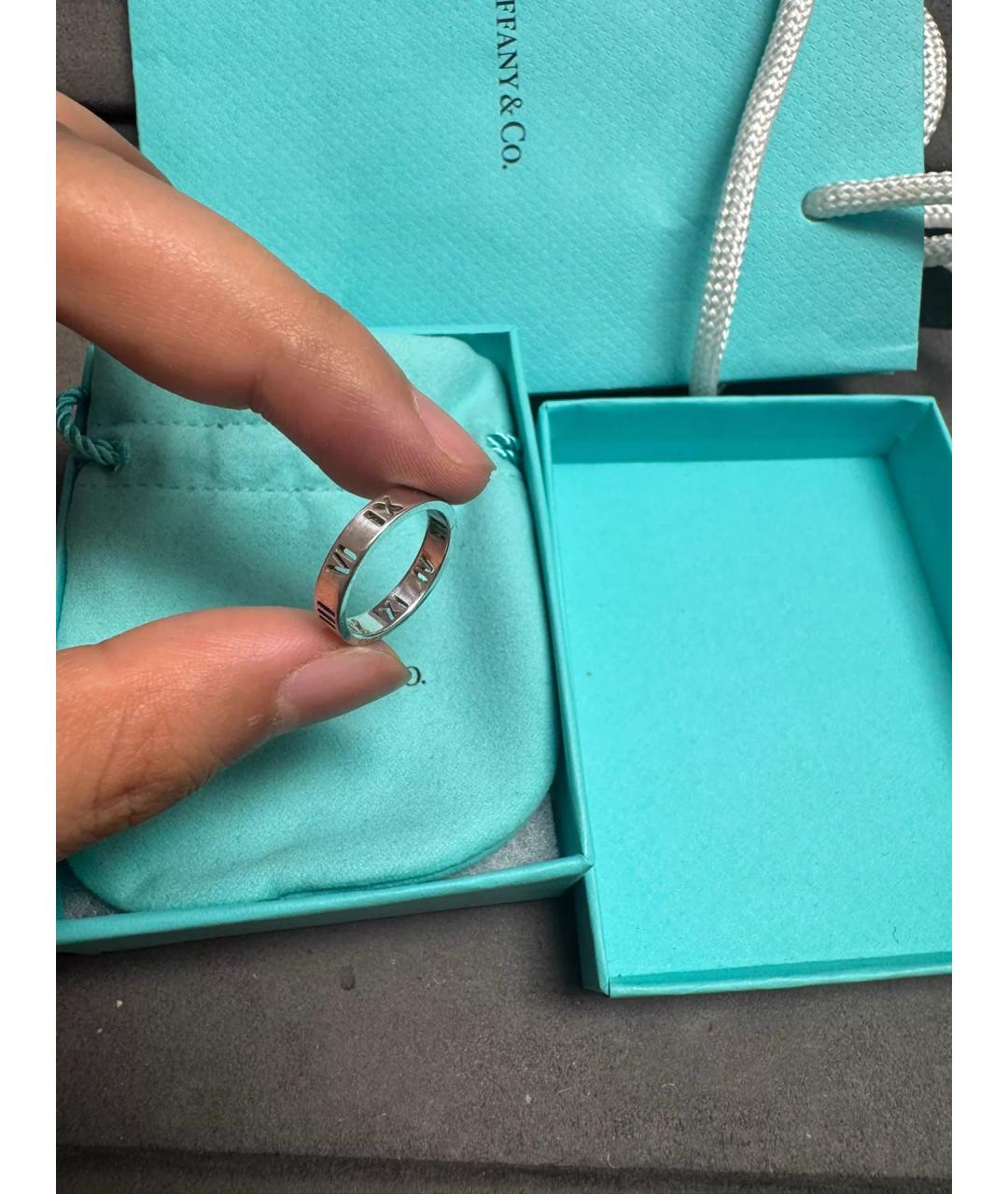 TIFFANY&CO Серебряное серебряное кольцо, фото 4