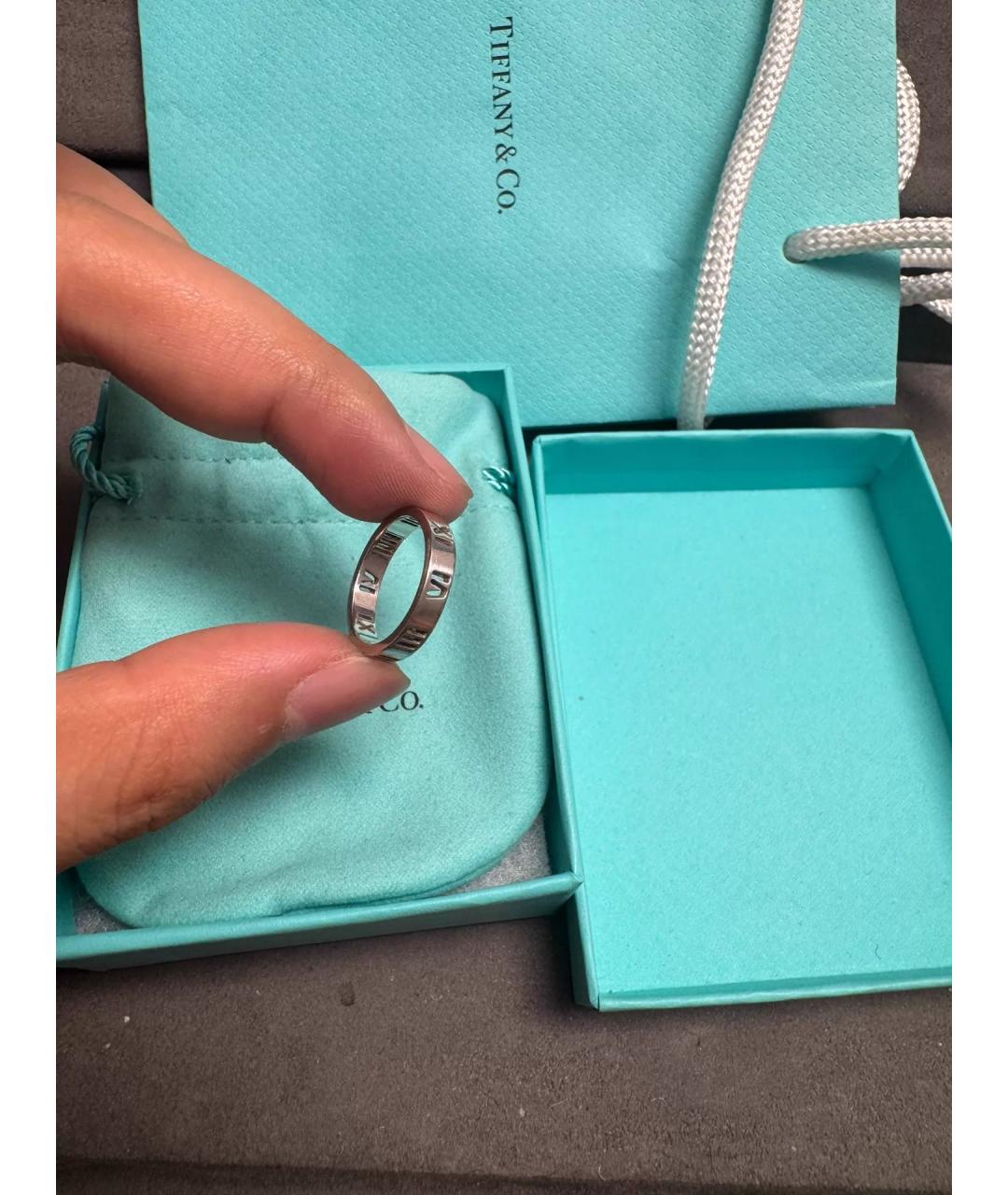 TIFFANY&CO Серебряное серебряное кольцо, фото 3