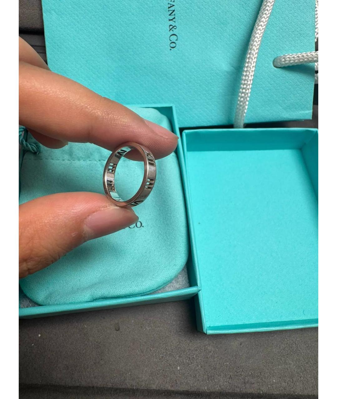 TIFFANY&CO Серебряное серебряное кольцо, фото 5