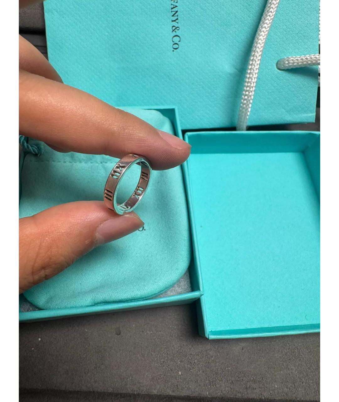 TIFFANY&CO Серебряное серебряное кольцо, фото 6
