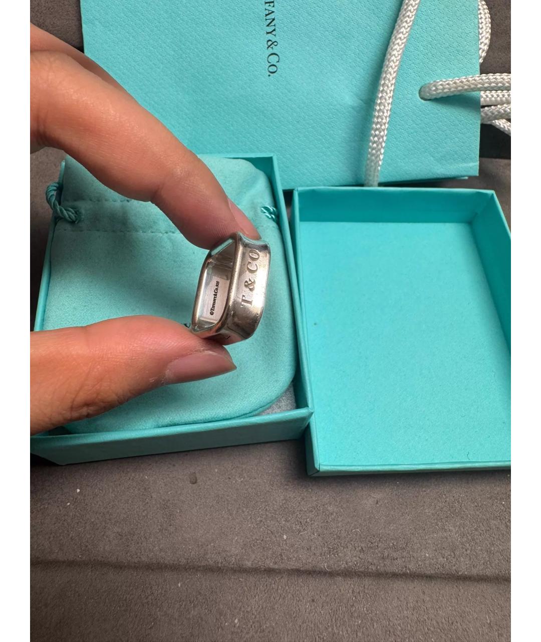 TIFFANY&CO Серебряное серебряное кольцо, фото 2