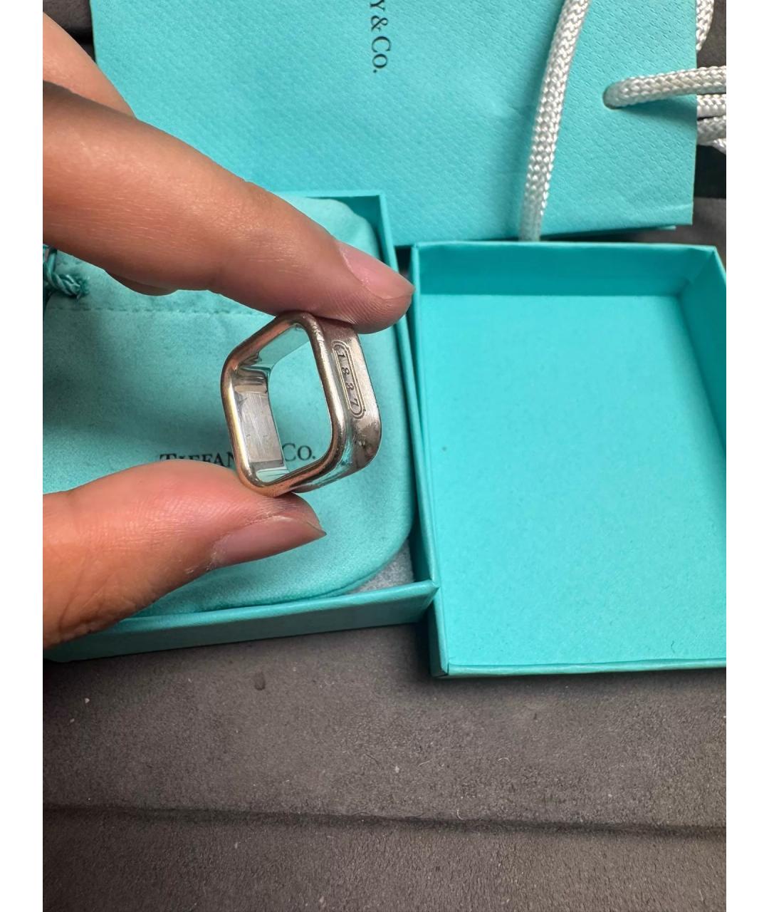 TIFFANY&CO Серебряное серебряное кольцо, фото 4