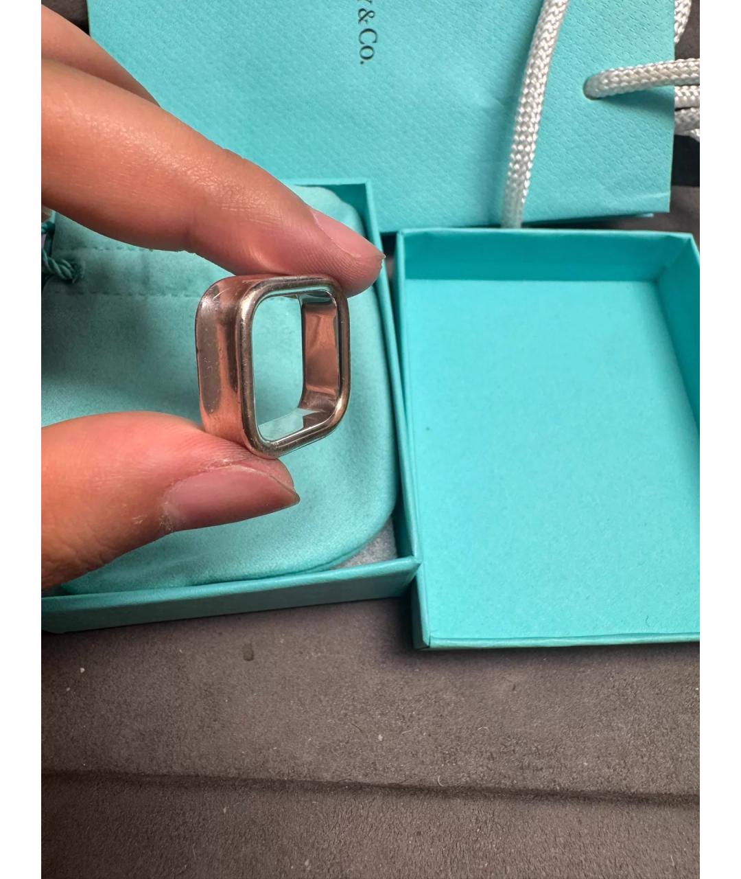 TIFFANY&CO Серебряное серебряное кольцо, фото 5