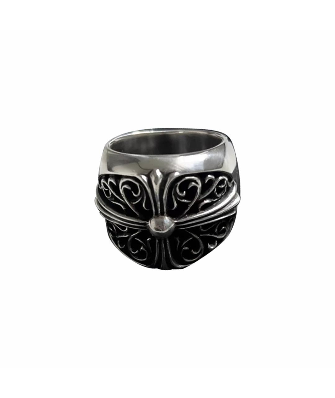 CHROME HEARTS Серебряное серебряное кольцо, фото 1