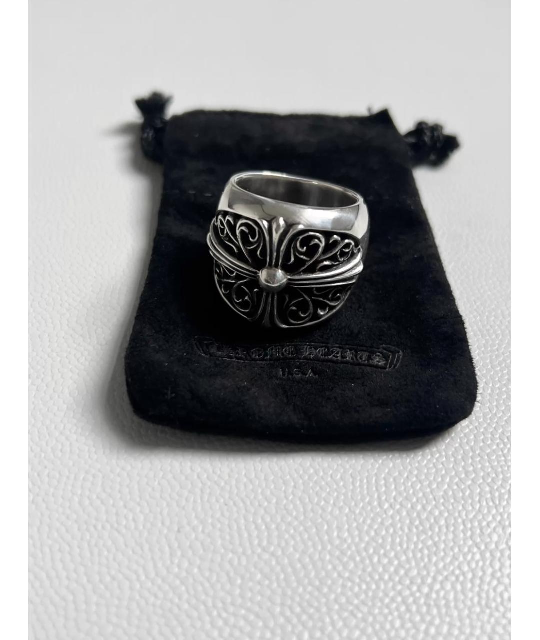CHROME HEARTS Серебряное серебряное кольцо, фото 4