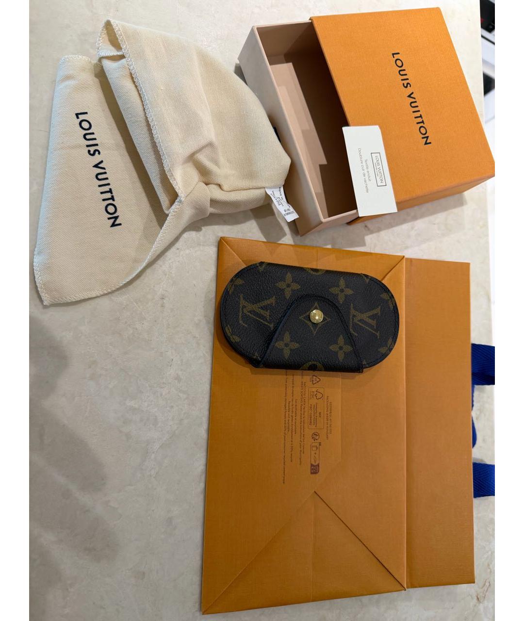 LOUIS VUITTON Коричневая ключница, фото 2